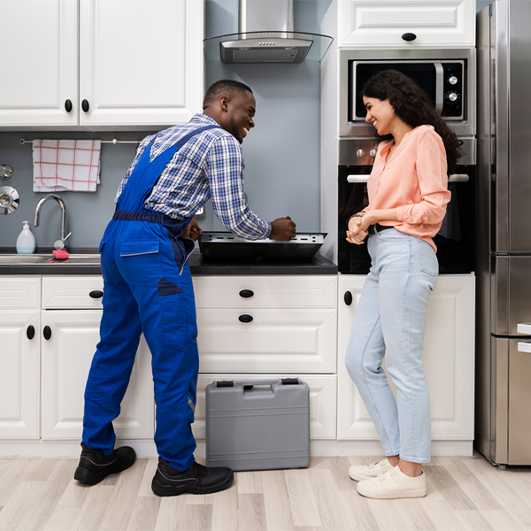 how long does it typically take to complete cooktop repair services in Jamestown